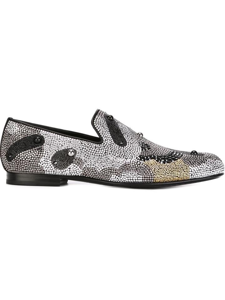 Jimmy Choo 'sloane' Studded Slippers