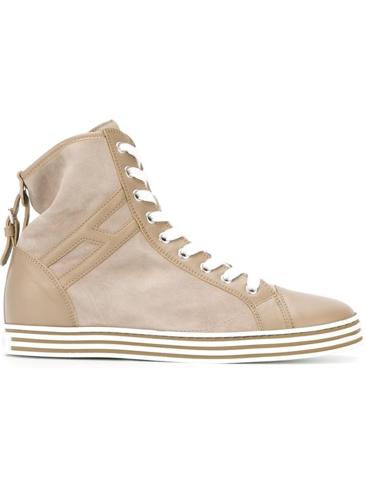 Hogan Rebel High-top Sneakers - Grey