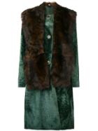 Sofie D'hoore Lust Fur Coat - Green