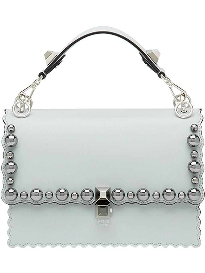 Fendi Kan I Shoulder Bag - Grey