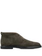 Tod's Lace-up Desert Boots - Green