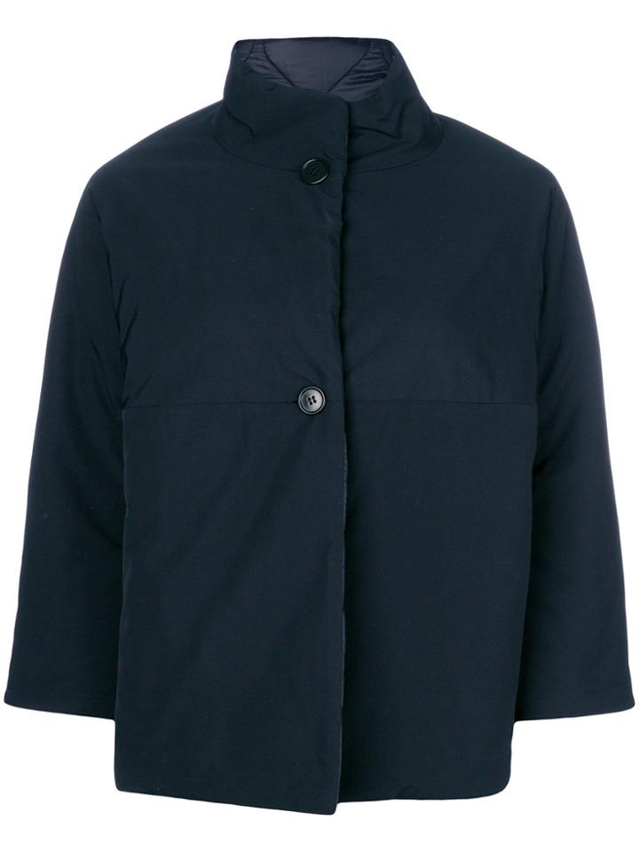 Aspesi Cropped Zipped Jacket - Blue