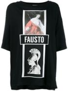 Fausto Puglisi Madonna Print T-shirt - Black