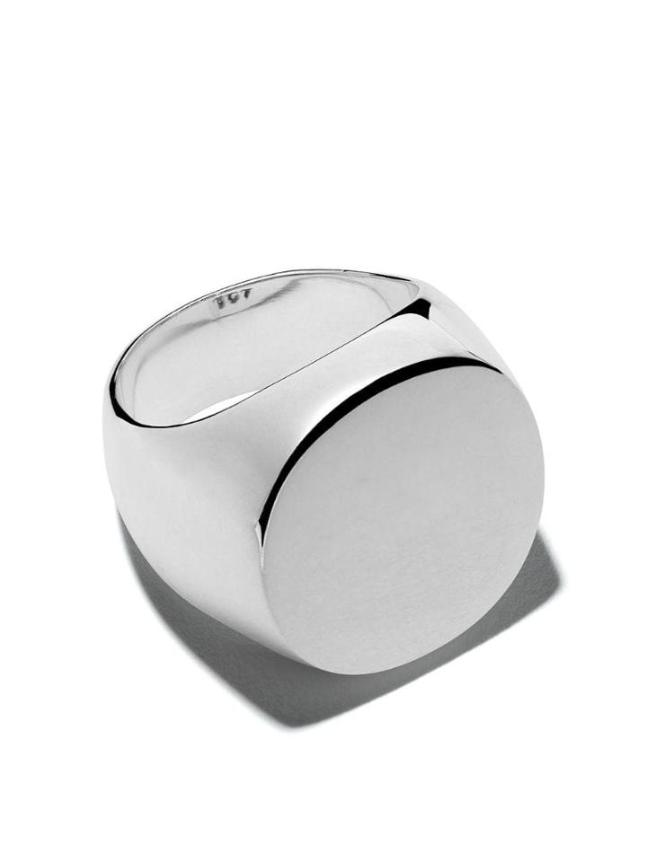 The Great Frog Large Signet Ring - Silver