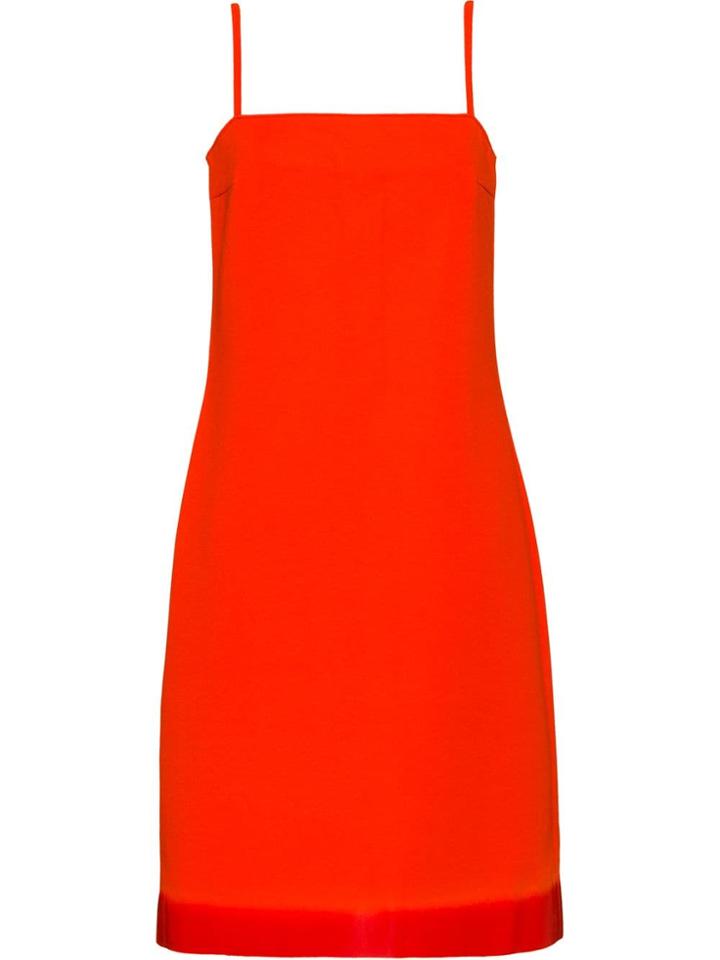 Prada Square Neck Dress - Yellow