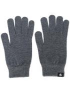 Ps By Paul Smith Knit Gloves, Men's, Grey, Merino