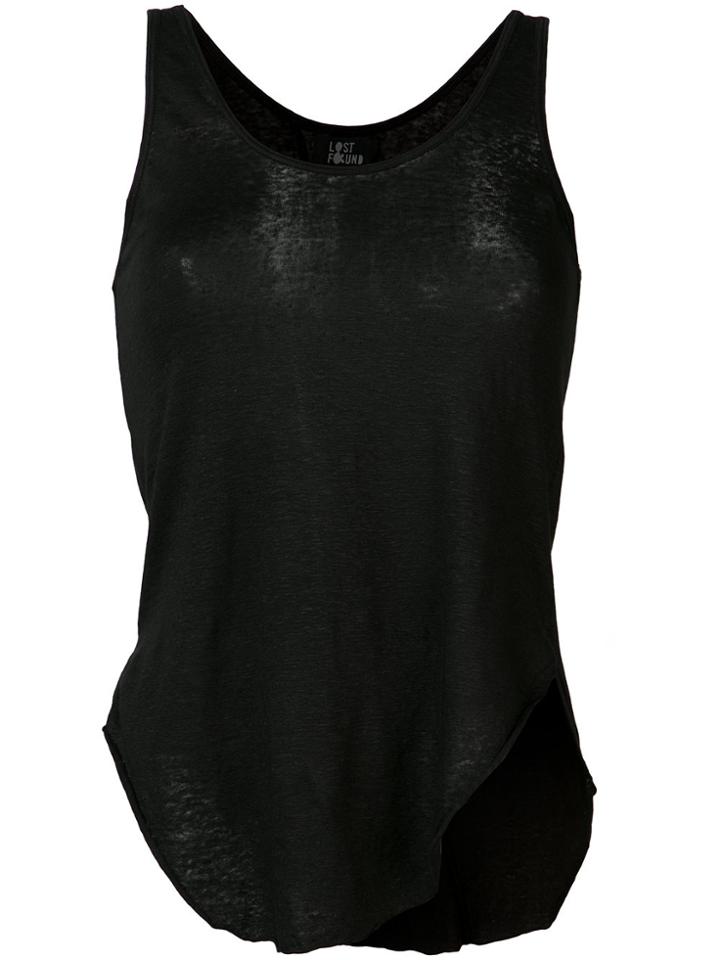 Lost & Found Ria Dunn Flared Top - Black