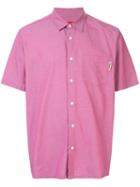 Supreme Chest Pocket Short-sleeved Shirt - Pink