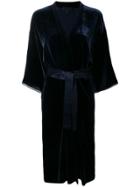 Nili Lotan Rey Kimono Dress - Blue