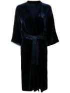 Nili Lotan Rey Kimono Dress - Blue
