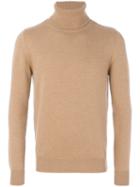 Dondup - Turtleneck Slim-fit Jumper - Men - Merino - L, Nude/neutrals, Merino