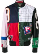 Pihakapi American Football Collage Jacket - Green