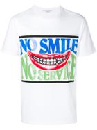 Stella Mccartney No Smile No Service Print T-shirt - White