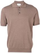 Ballantyne Knit Polo Shirt - Brown