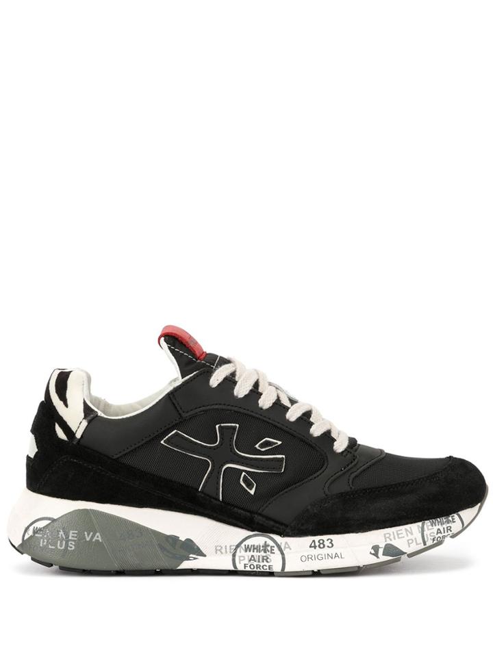 Premiata Zac D Suede Trainers - Black