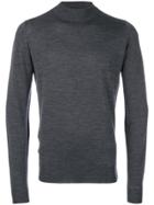 John Smedley Turtle-neck Jumper - Grey
