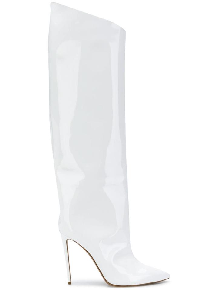 Alexandre Vauthier Alex Knee-high Boots - White