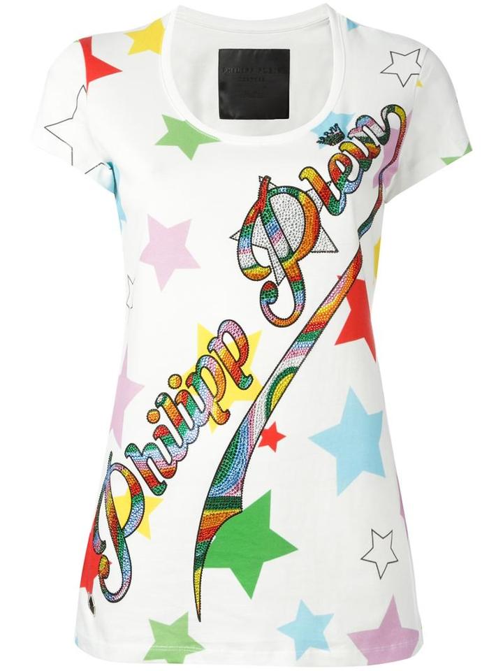 Philipp Plein 'kennoway' T-shirt, Women's, Size: Xs, White, Cotton