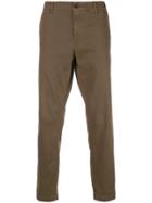 White Sand Slim-fit Chinos - Brown
