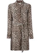 Equipment Leopard Print Dress, Women's, Size: Small, Nude/neutrals, Silk