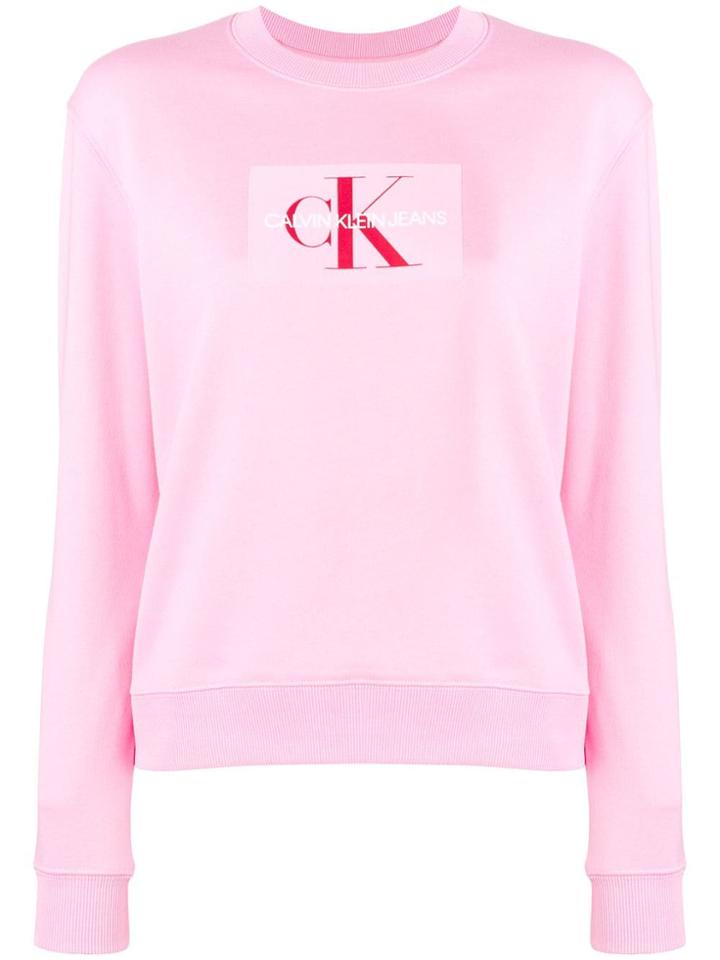 Calvin Klein Jeans Logo Sweatshirt - Pink