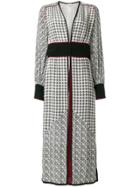 Talitha Scarf Print Tabia Robe - Multicolour