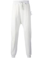 Damir Doma Thick Elasticated Waistband Sweatpants - White