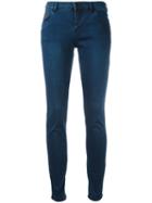 Skinny Jeans - Women - Cotton/polyester/spandex/elastane - 25, Blue, Cotton/polyester/spandex/elastane, Armani Jeans