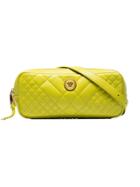 Versace Yellow Medusa Quilted Leather Belt Bag