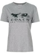 Coach Embroidered Logo T-shirt - Grey