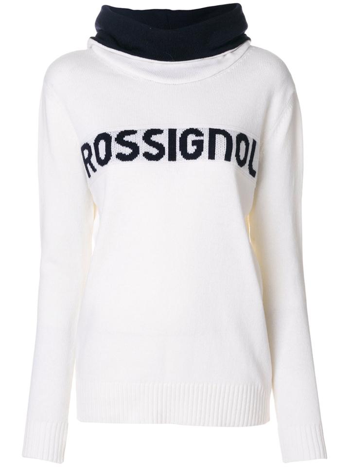 Rossignol Logo Jumper - White