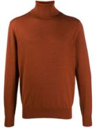 Ermenegildo Zegna Fine Knit Sweater - Orange