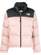 The North Face Cropped Padded Jacket - Pink & Purple