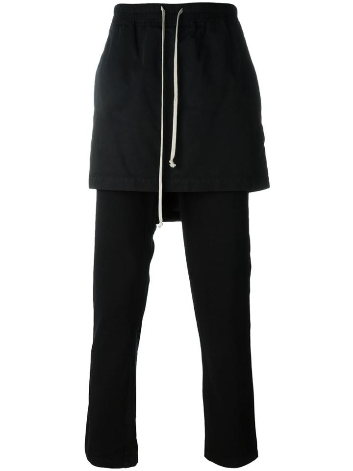 Rick Owens Drkshdw Kilt Pants