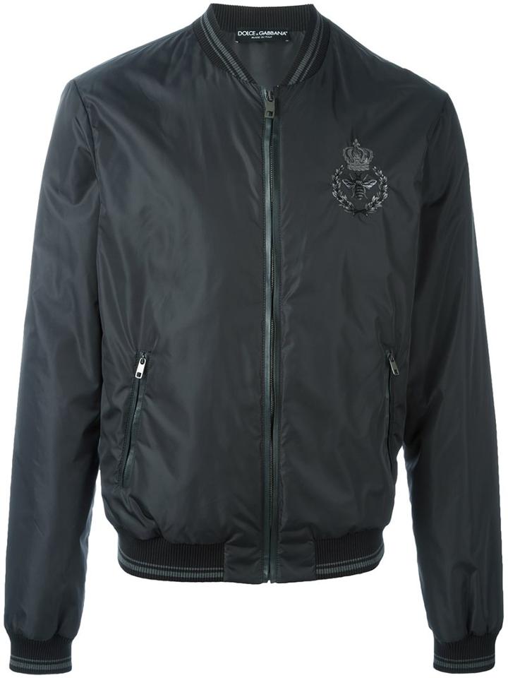Dolce & Gabbana Zipped Bomber Jacket