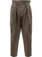 Juun.j Belted Loose-fit Trousers - Green
