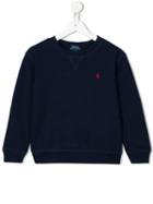 Ralph Lauren Kids Logo Sweatshirt, Boy's, Size: 10 Yrs, Blue