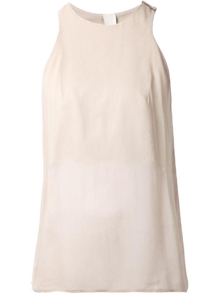 Y / Project Sheer Overlay Tank Top