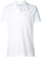 Emporio Armani Logo Patch Polo Shirt - White
