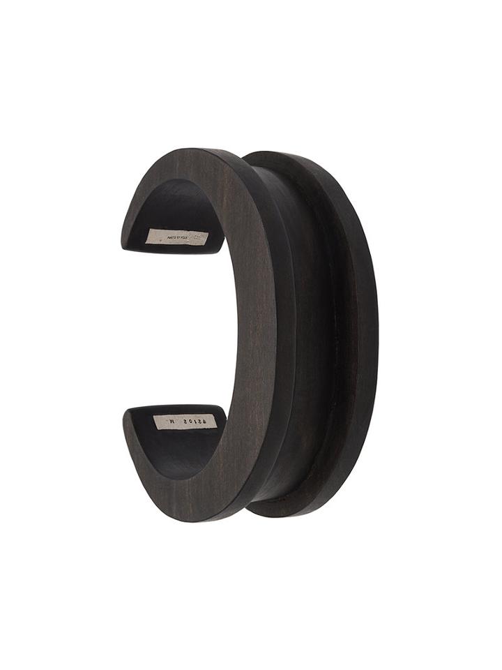 Parts Of Four Crescent Channel Bracelet, Adult Unisex, Size: Medium, Brown