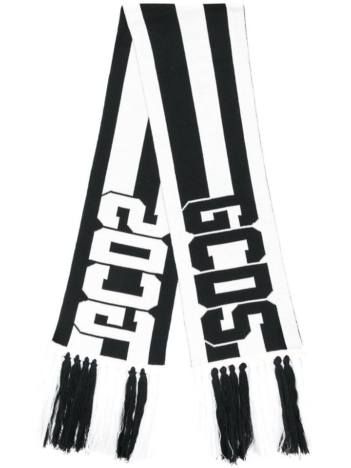 Gcds Logo Scarf - White