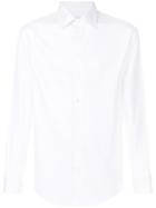 Armani Collezioni Stretch Slim Dress Shirt - White
