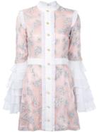 Macgraw - Sincerity Dress - Women - Silk - 10, Pink/purple, Silk