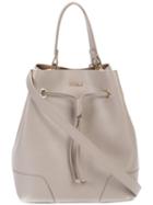 Furla - Bucket Shoulder Bag - Women - Leather - One Size, Women's, Nude/neutrals, Leather