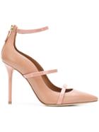 Malone Souliers Pointed Toe Pumps - Nude & Neutrals