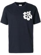 Universal Works Flower Applique T-shirt - Blue
