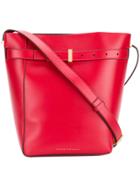 Victoria Beckham Drawstring Bucket Bag - Red