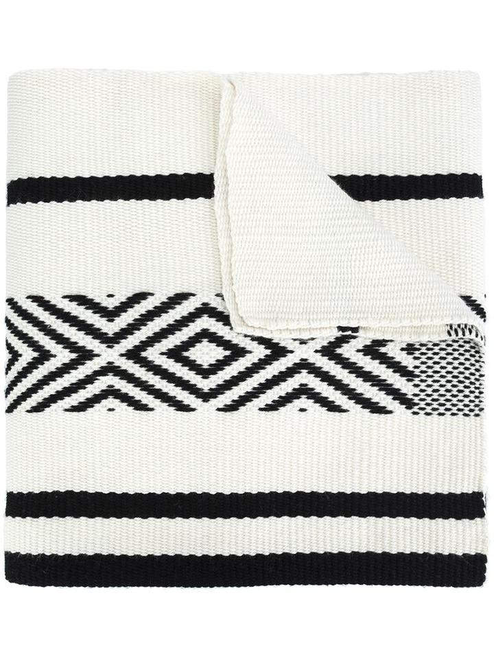Voz 'comunidad' Shawl, Women's, White, Merino