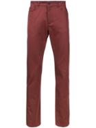 Gieves & Hawkes Slim Fit Trousers - Red