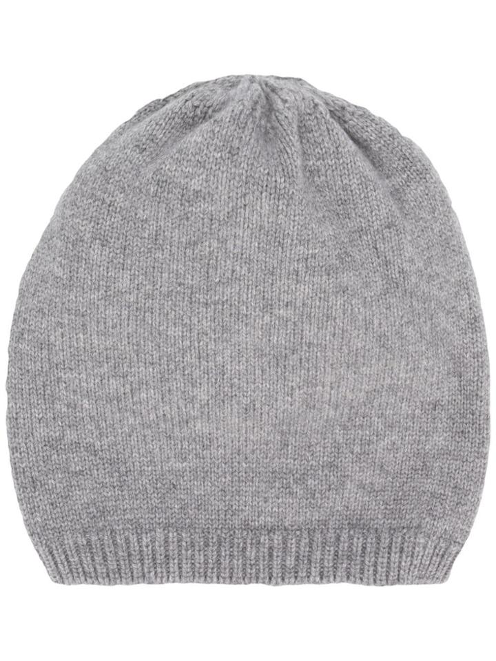 Cruciani Knitted Beanie - Grey